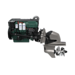 ENGINE VOLVO PENTA AQUAMATIC D6-380A DP-I